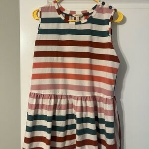Matilda Jane Pink and Blue Striped Tank Top